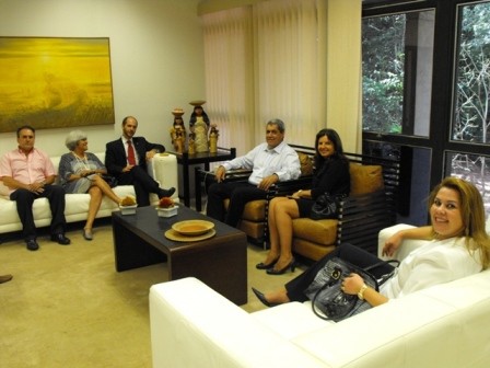 Reunião com Governador André Puccinelli sobre o IX Congresso Nacional de Defensores Públicos